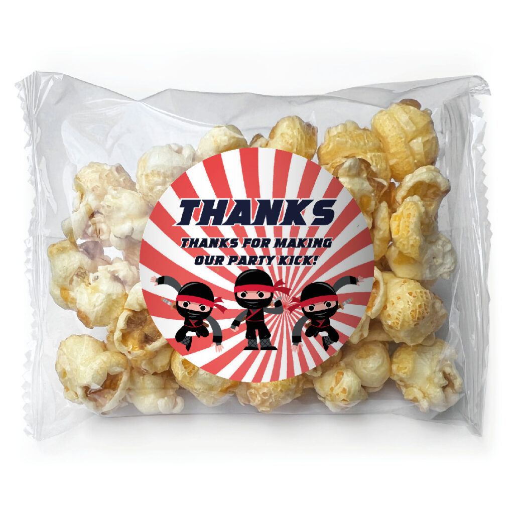 ninja party popcorn