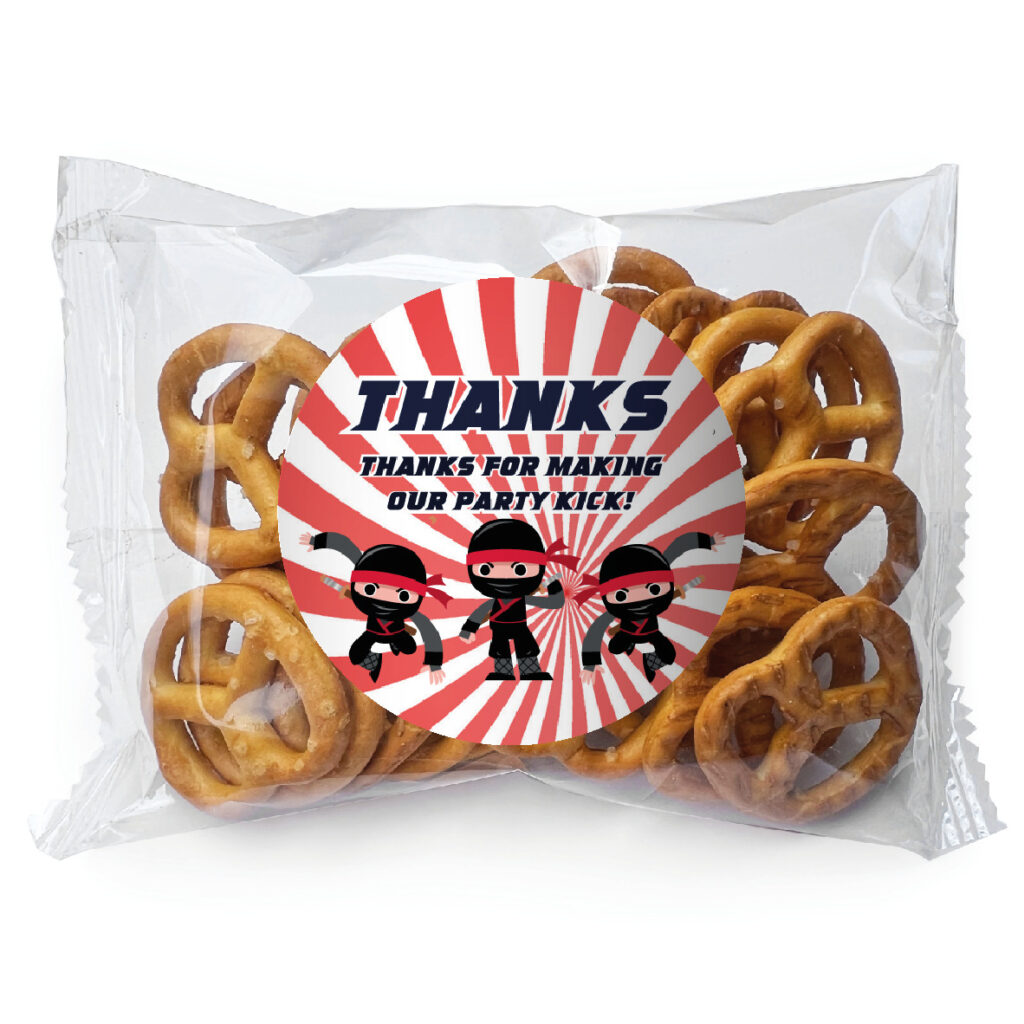 ninja party pretzel