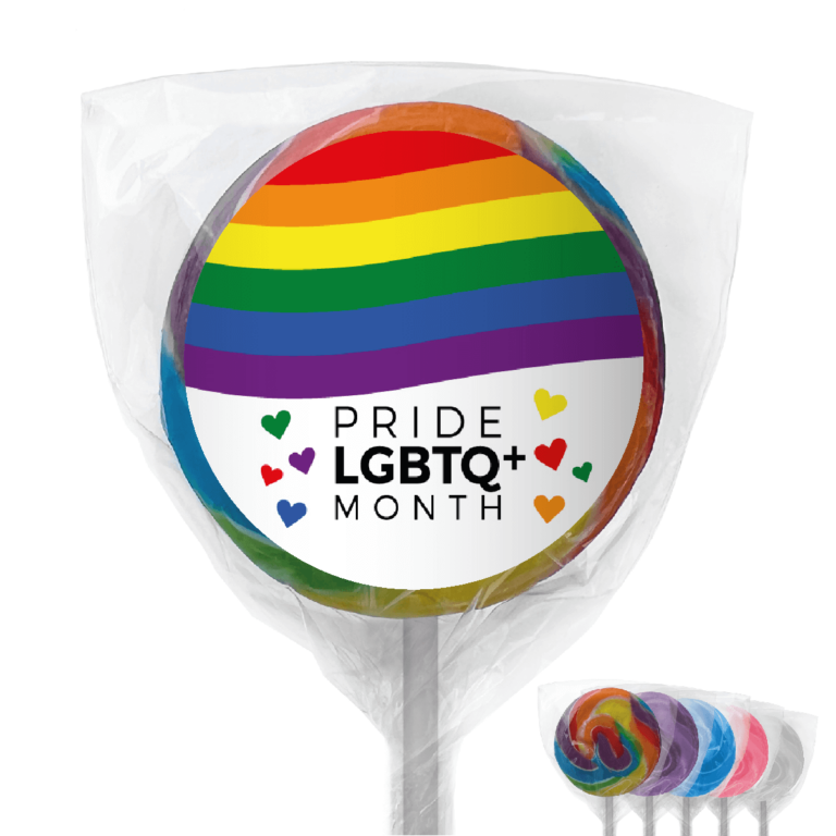 LGBTQ+ Pride Month Personalised Lollipops