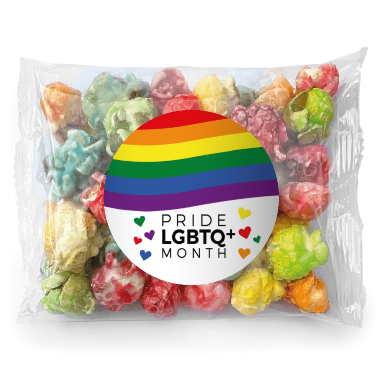 LGBTQ+ Pride Month Personalised Popcorn Bags