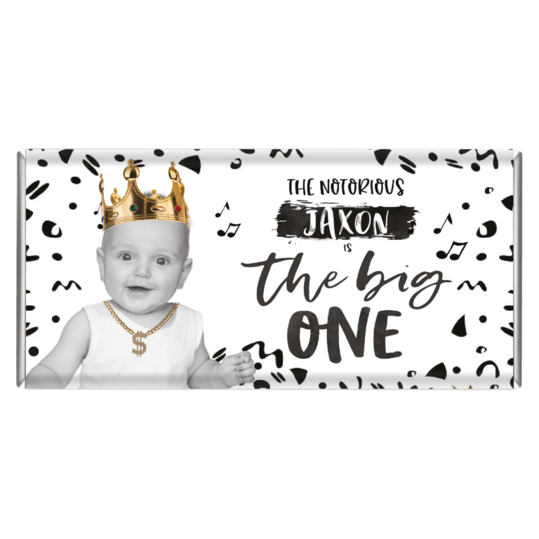 Add a Photo Notorious BIG Theme Personalised Chocolate Bars