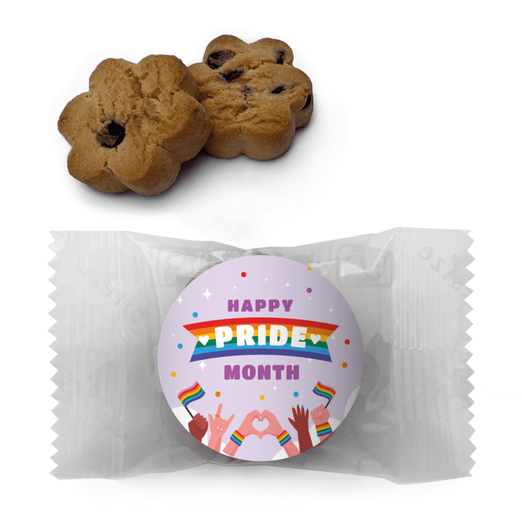 purple pride month cookie