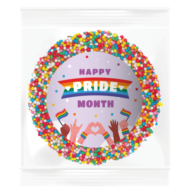 Pride Month Celebration Personalised Giant Chocolate Speckles
