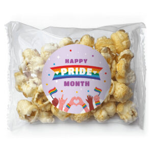 purple pride month popcorn