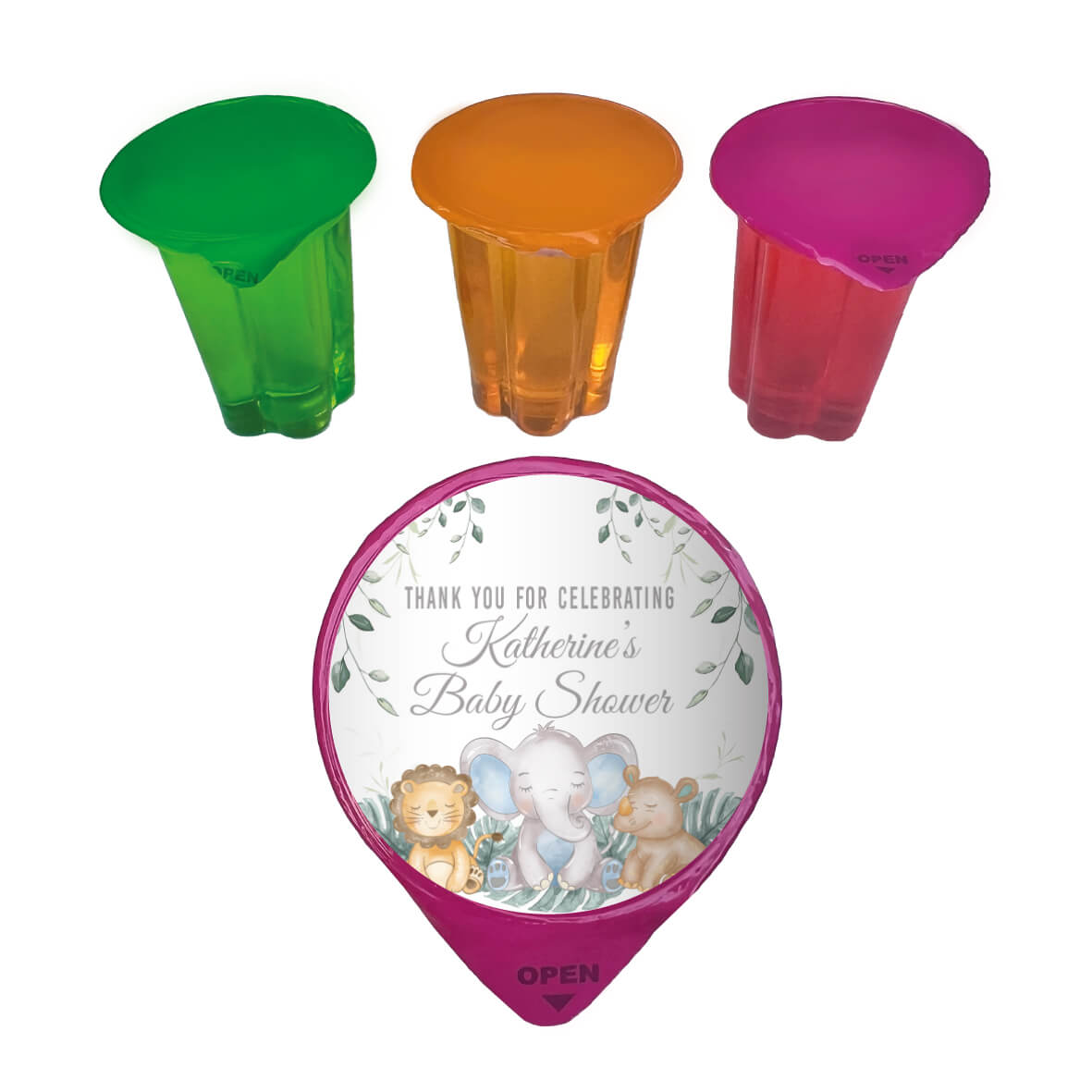 Kids Party Jelly Cups