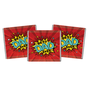 Fathers Day Comic Style Petite Premium Chocolate Favours