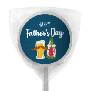 Shop for Father's Day Beer Customised White Lollipop - Australia