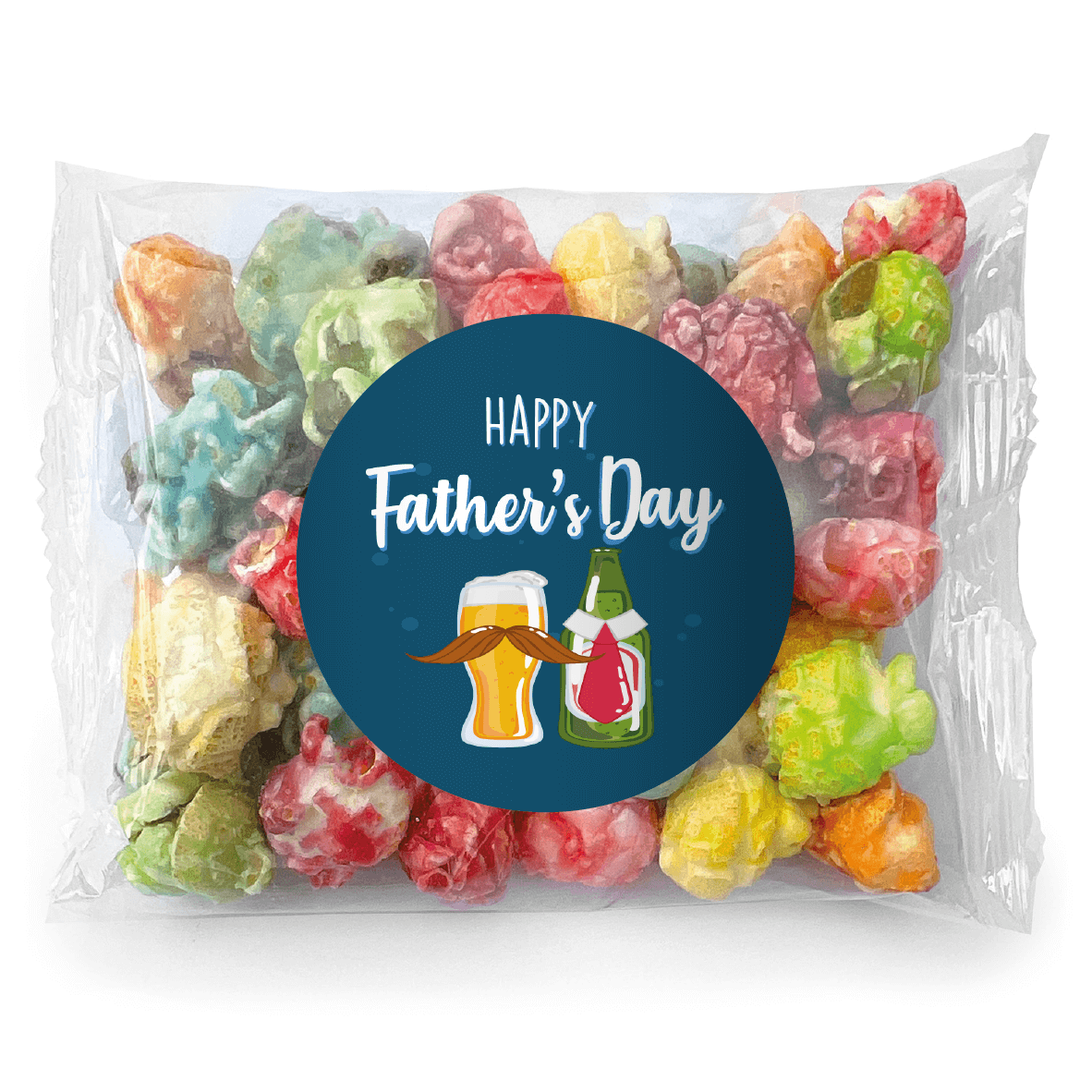 father day beer popcorn rainbow