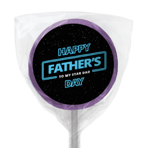 Shop for Galaxy Father's Day Purple Lollipops - Australia