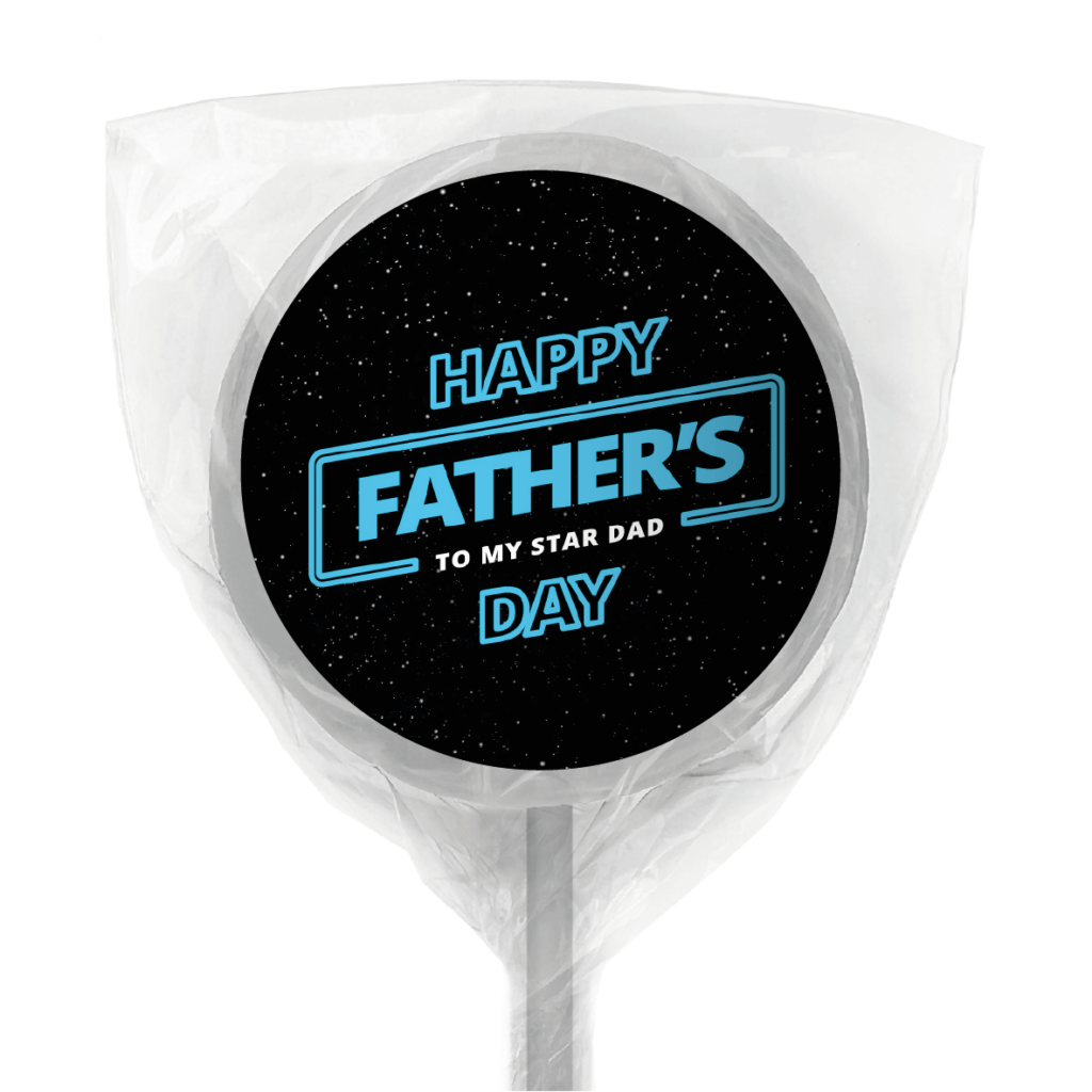 Shop for Galaxy Father's Day White Lollipops - Australia