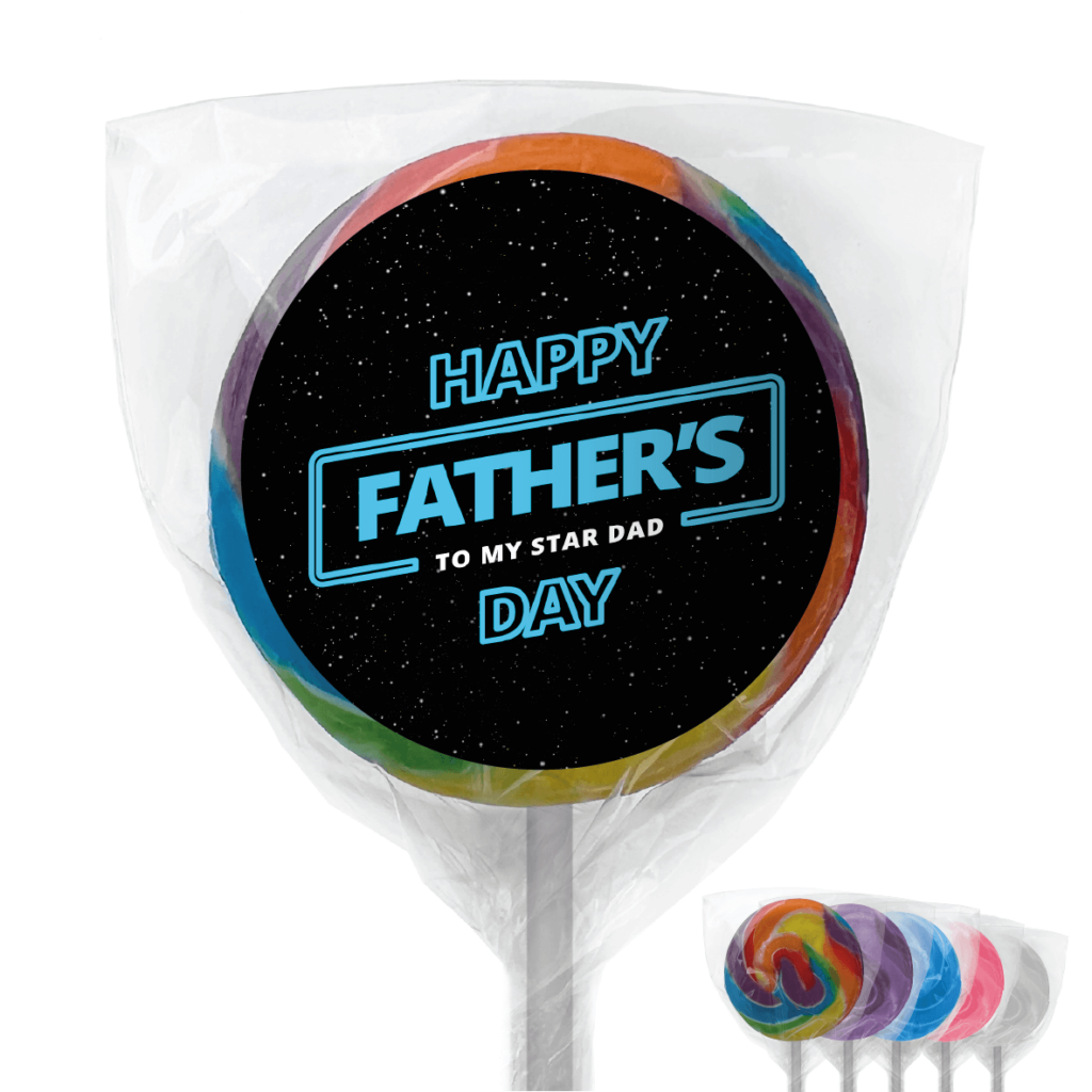 Shop for Galaxy Father's Day Rainbow Lollipops - Australia