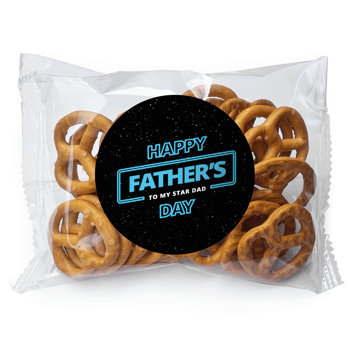 Fathers Day Star Wars Personalised Pretzel Bags