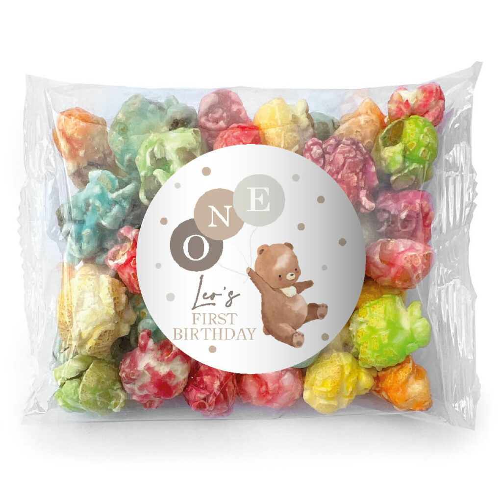 Shop for customised teddy rainbow popcorn - Australia