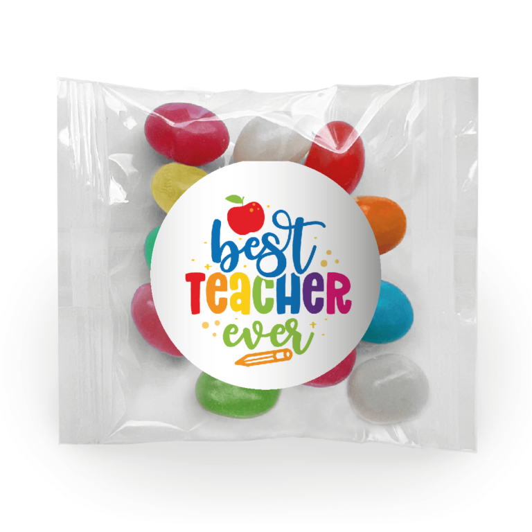 Best Teacher Ever Custom Mini Jelly Bean Bags