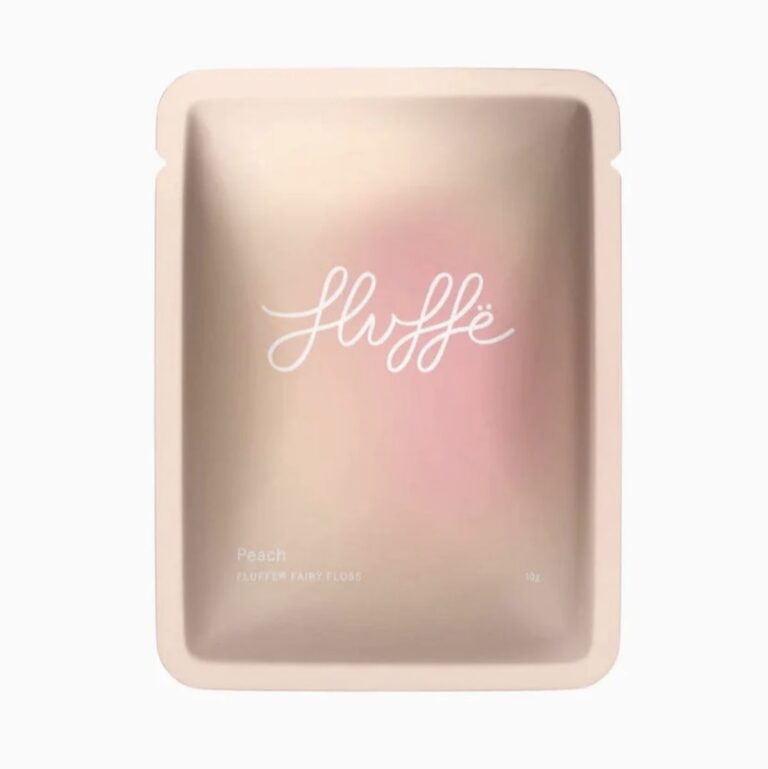 Fluffe Fairy Floss Peach Flavour