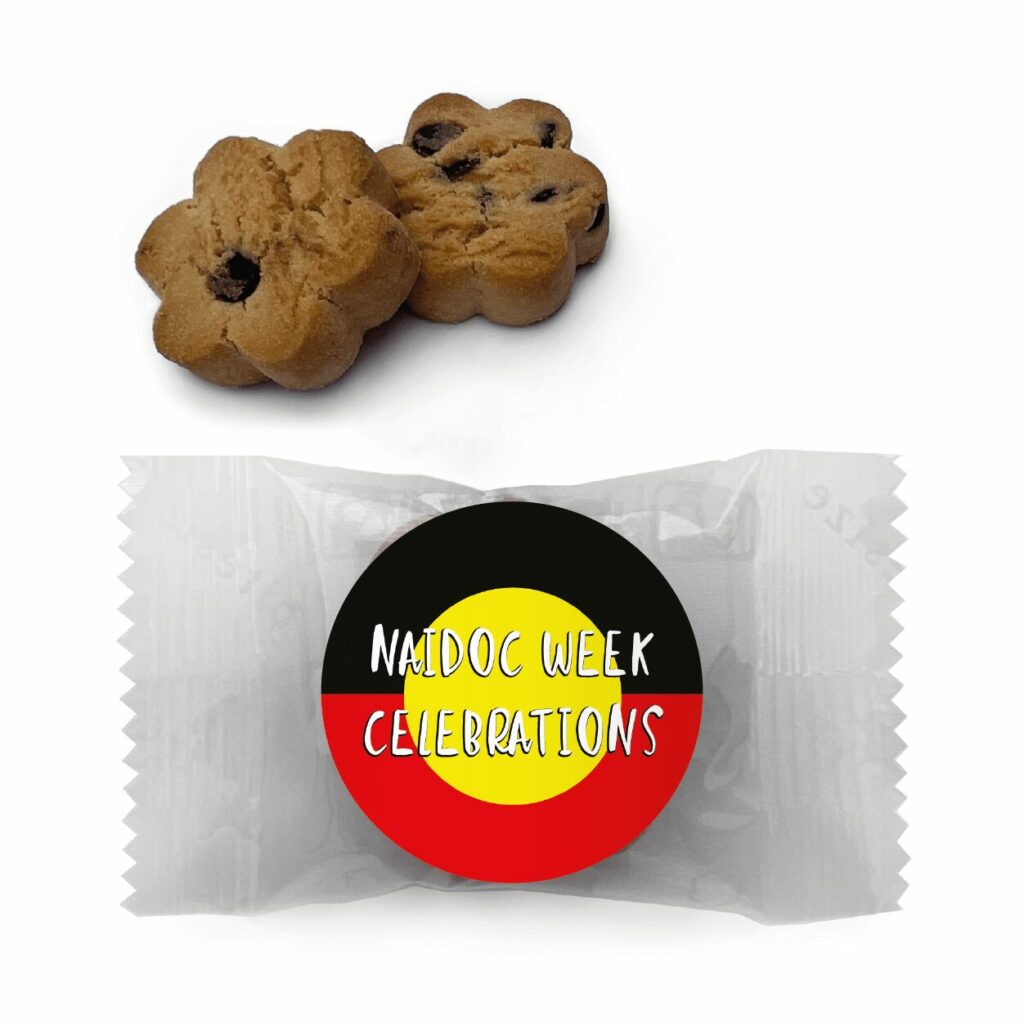 aboriginal flag naidoc cookie