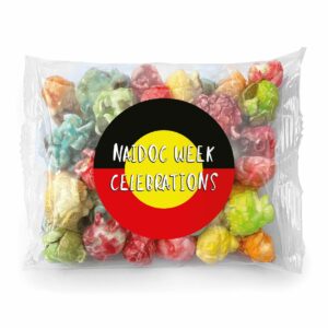 aboriginal flag naidoc popcorn rainbow