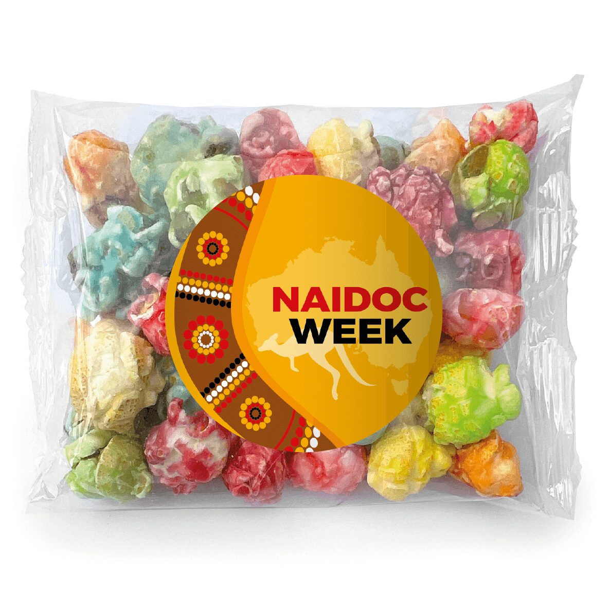 naidoc week rainbow popcorn