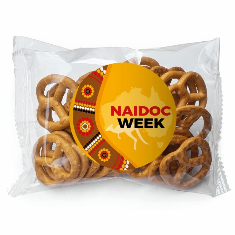 NAIDOC Week Celebration Boomerang Custom Pretzel Bags