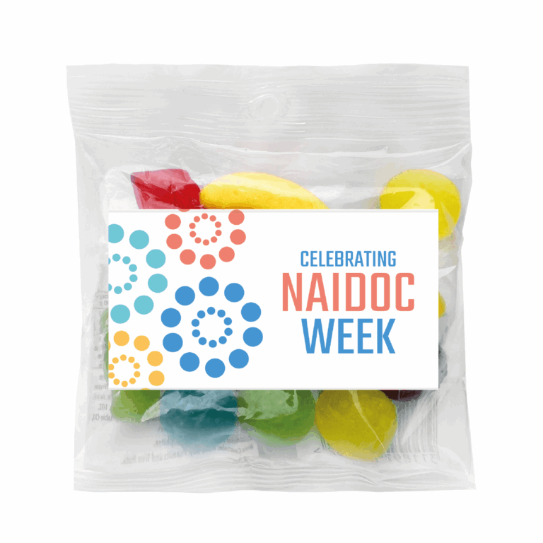 NAIDOC Week Celebration Dots Custom Lolly Bags