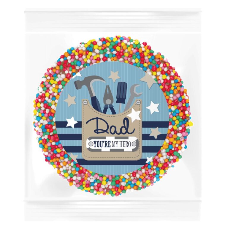 Fathers Day Tools Theme Custom Giant Chocolate Freckle