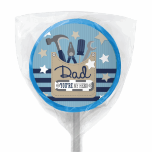 fathers day tools lollipop blue