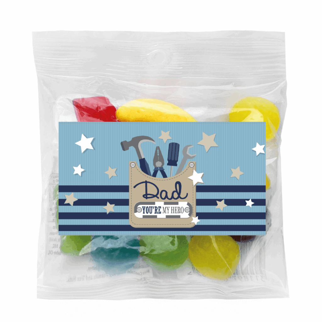 fathers day tools lolly bags