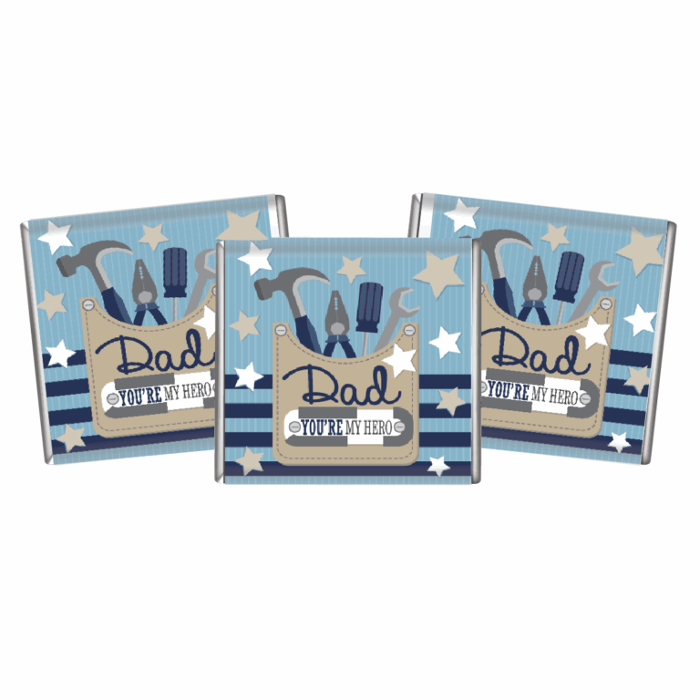 Fathers Day Tools Theme Petite Chocolate Favours