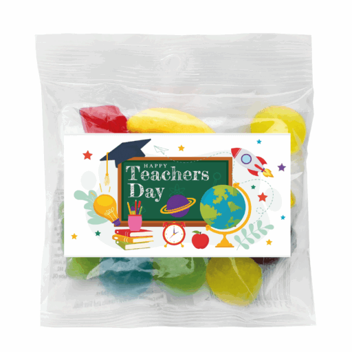 bright fun teachers day lolly bags